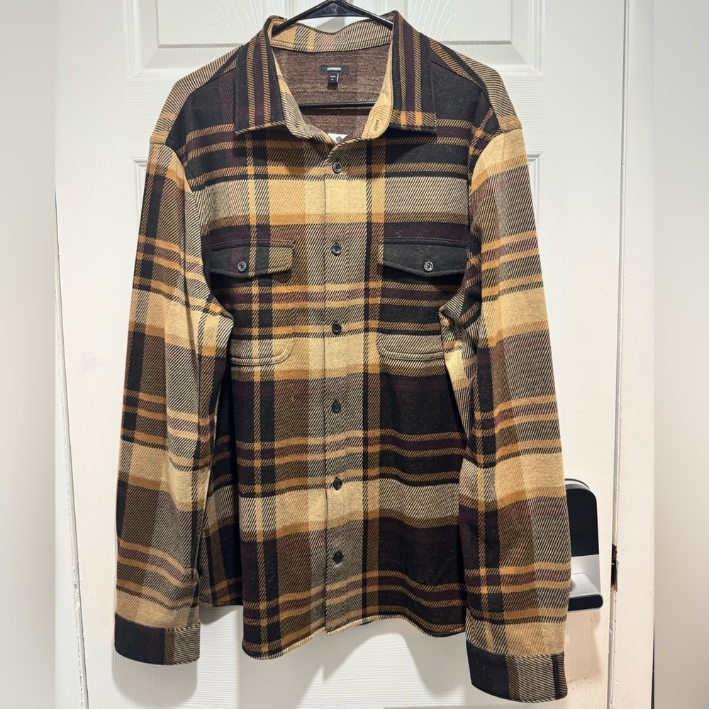 Express fleece shirt for men